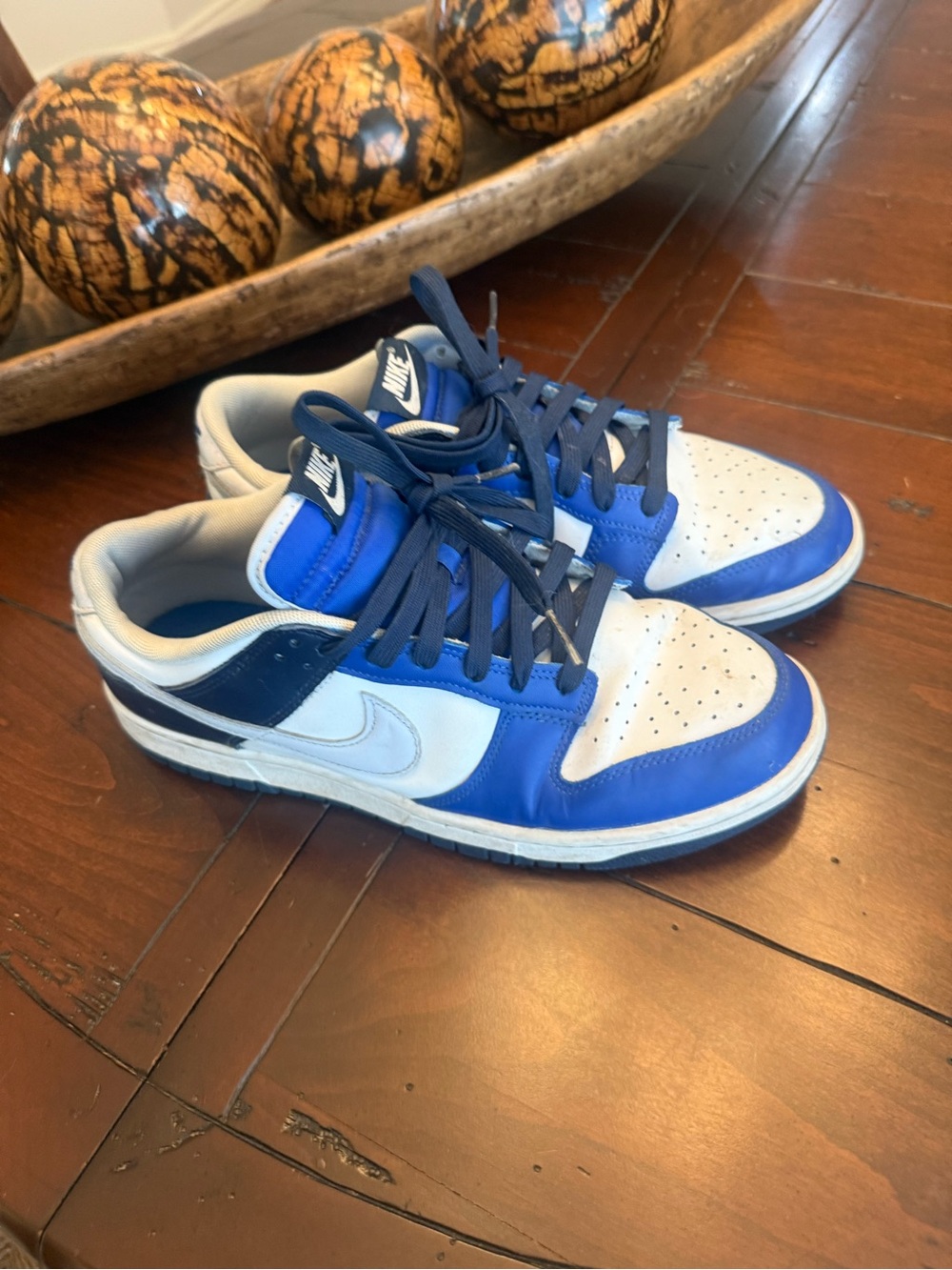 Nike dunk low game royal/midnight navy Used size 9.5